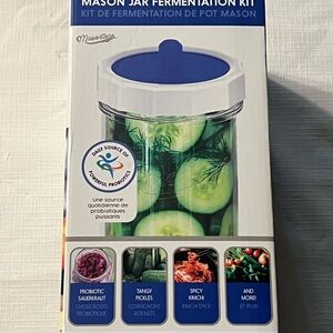 Mason Fermentation Kit with Blue Lid